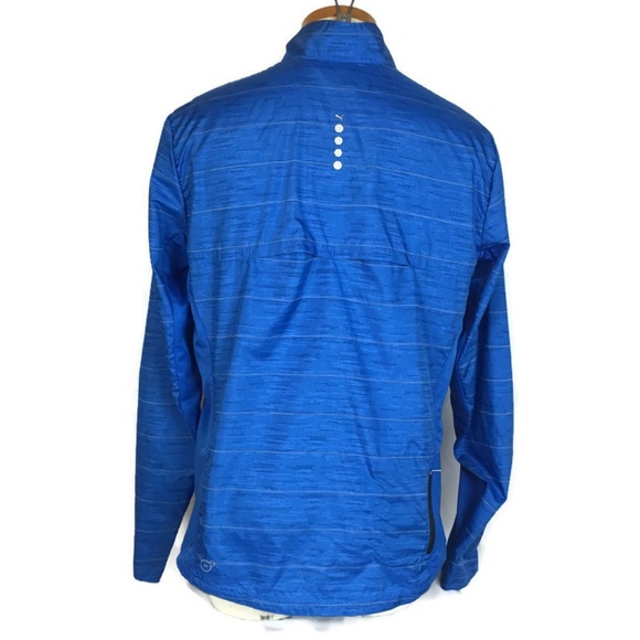 Puma Nightcat Running Zip Up Jacket Size Large - Picture 5 of 7